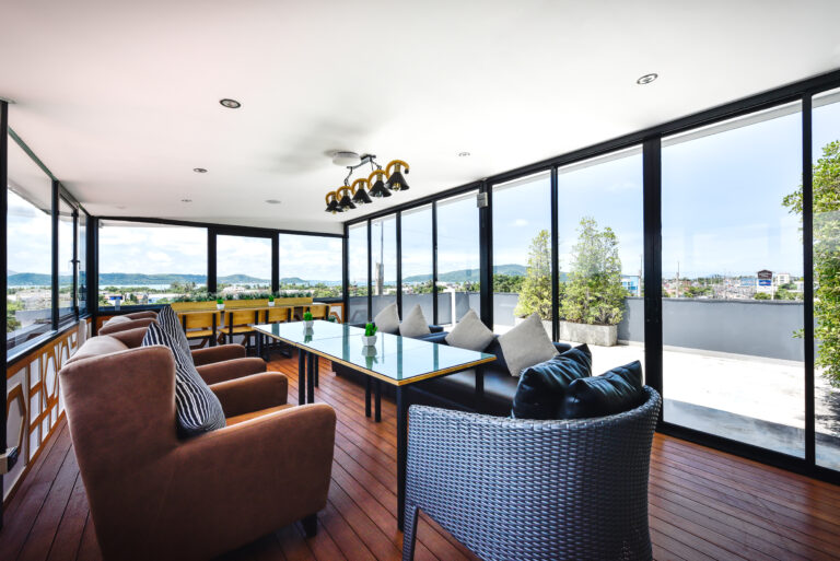 PHUKET, THAILAND - MAY 30 : Modern Interior of living room on ro